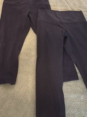 lululemon athletica Black Capris - Pair